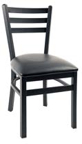 Metal Horizontal-Rail Back Chair and Stool Seating · CMCH-JLHAFF