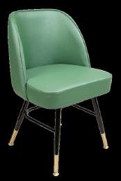 Metal Contoured Back Chair and Stool Seating · CMCH-CGF27A