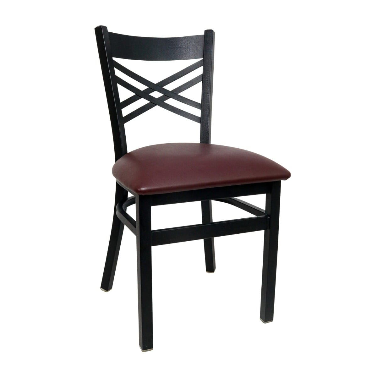 Welded Metal Cross-Braced Back Chair · CMCH-JYY535