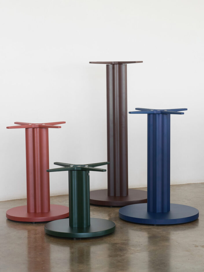 Self-Stabilizing Steel Table Base · CMTB-R6DYF7