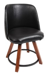 Wood Contoured Back Chair and Stool Seating · CMCH-4XUHB9