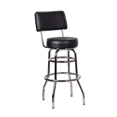 18-Gauge Steel Padded Back Bar Stool · CMBS-XTQDF9