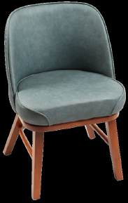 Upholstery Contoured Back Chair and Stool Seating · CMCH-UAN77P